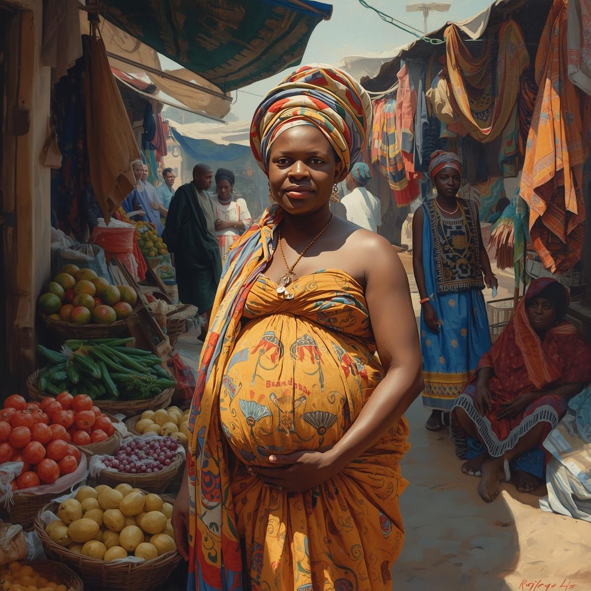 Services Prénatals 4 Pregnant woman from Benin aged 25